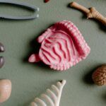 Modelo anatómico del intestino y otros órganos digestivos utilizado para explicar el intestino permeable y la salud intestinal.
